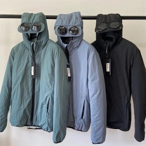 C.P. Company Goggle Jacket Iconic Hooded Windbreaker Multicolor