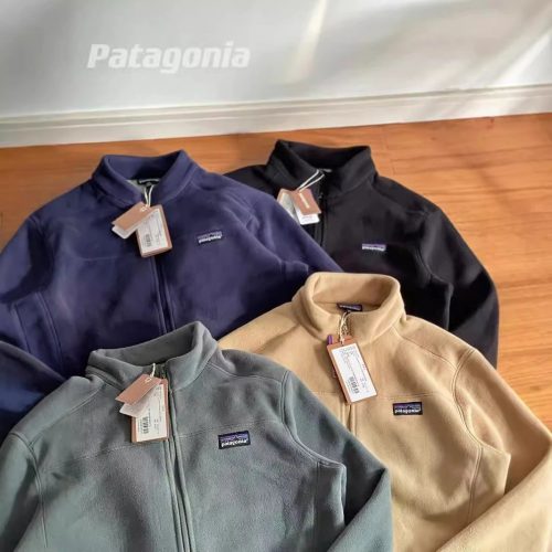 Patagonia Synchilla Snap-T Fleece Jacket Casual Zip-Up Jacket Multicolor