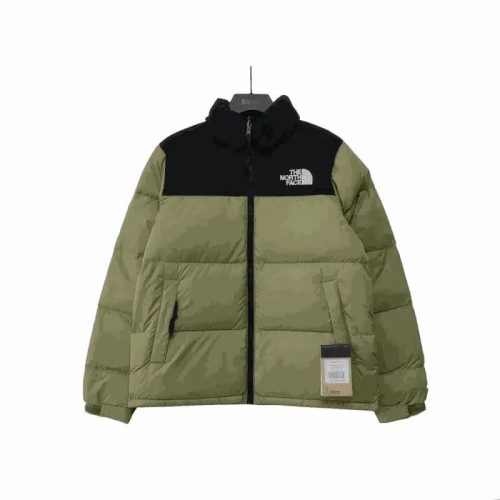 The North Face TNF Nuptse 1996 Puffer Down Jacket Olive and Black