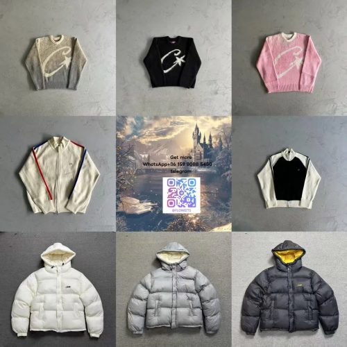 Corteiz CRTZ Star Knitwear and Puffer Jacket Streetwear Collection Multicolor
