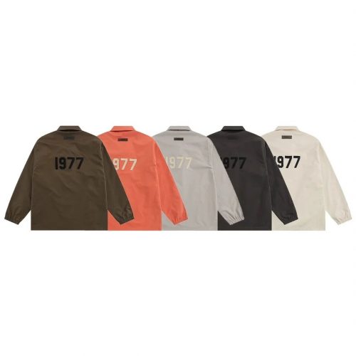 Fear of God FOG Essentials 1977 Streetwear Coach Jacket Multicolor