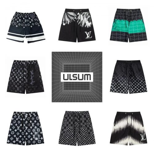Louis Vuitton LV Monogram Graphic Swim Shorts Black