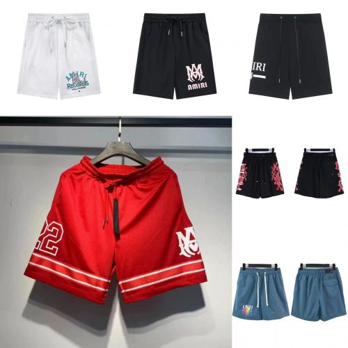 Amiri Graphic Print Casual Shorts Multicolor