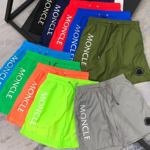 Moncler Swim Shorts Casual Beachwear Multicolor