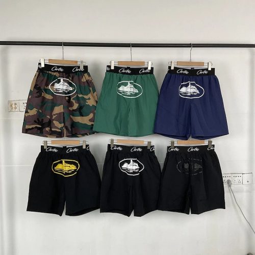 Corteiz Alcatraz Streetwear Nylon Shorts Multicolor
