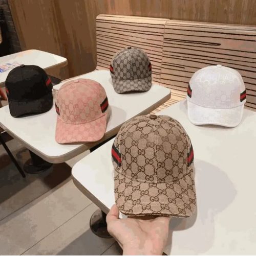 Gucci GG Canvas Baseball Cap Monogram Streetwear Hat Multicolor