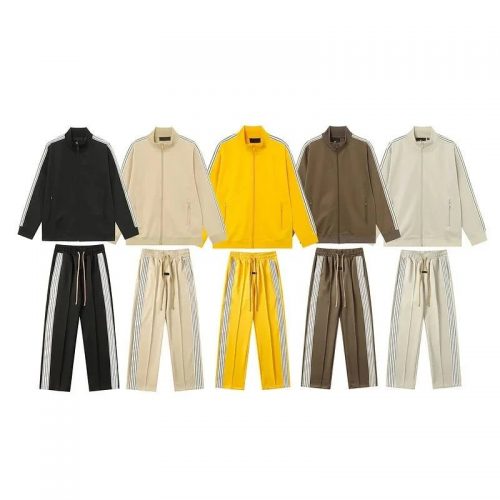Fear of God FOG Essentials Tracksuit Casual Matching Set Multicolor