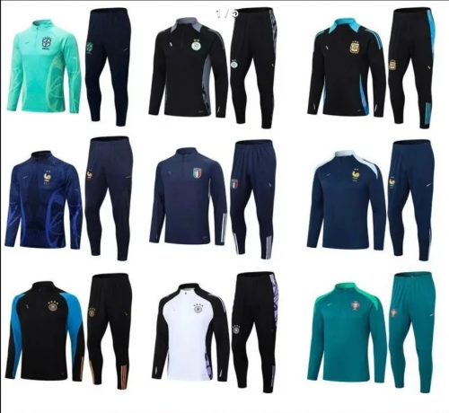 Nike National Team Training Kit Soccer Tracksuit Set Multicolor