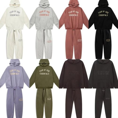 Fear of God FOG Essentials Oversized Tracksuit Set Multicolor