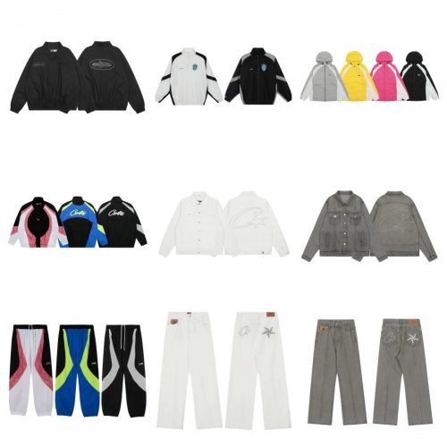 Corteiz Corteiz Streetwear Collection Graphic Jacket and Pants Set Multicolor