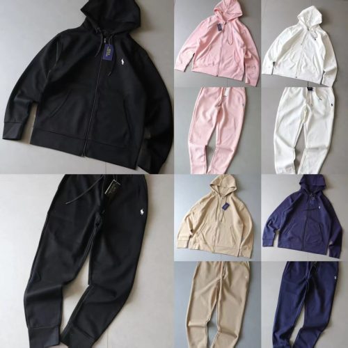 Polo Ralph Lauren PRL Zip-Up Hoodie and Joggers Matching Set Multicolor
