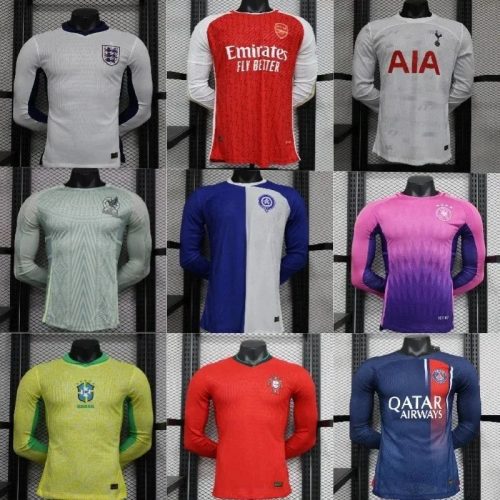 Nike National Team and Club Long Sleeve Jersey Soccer Jersey Multicolor