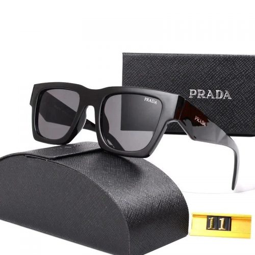 Prada Symbole chunky Sunglasses Black