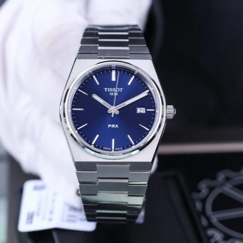 Tissot PRX Classic Stainless Steel Watch Blue