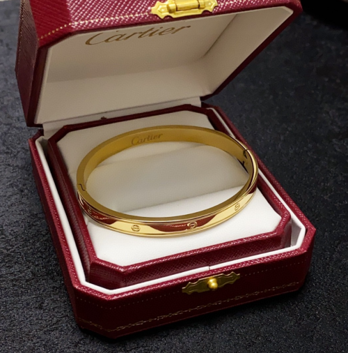Cartier Love Bracelet Classic Gold Bangle Gold