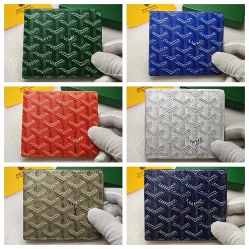 Goyard Saint Pierre Classic Monogram Wallet Multicolor