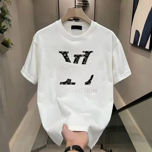 Louis Vuitton LV Monogram LV Print Graphic Tee White