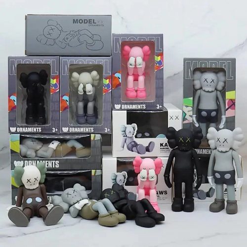 KAWS Companion Ornaments Collectible Art Figures Multicolor