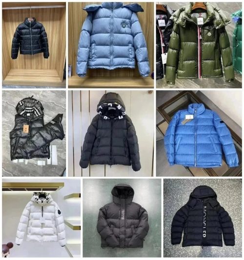 Moncler Puffer Jacket Lightweight Insulated Jacket Black