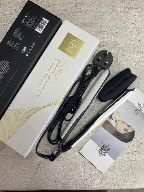 ghd platinum+ professional smart hair straightener White