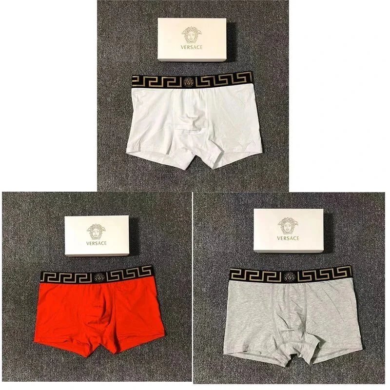 VERSACE 白+灰+红 礼盒装 VERSACE 白+灰+红 礼盒装