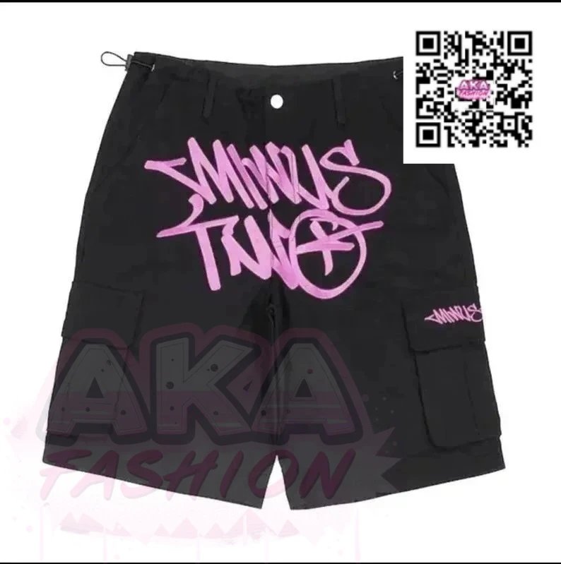 36黑粉短裤 36黑粉短裤