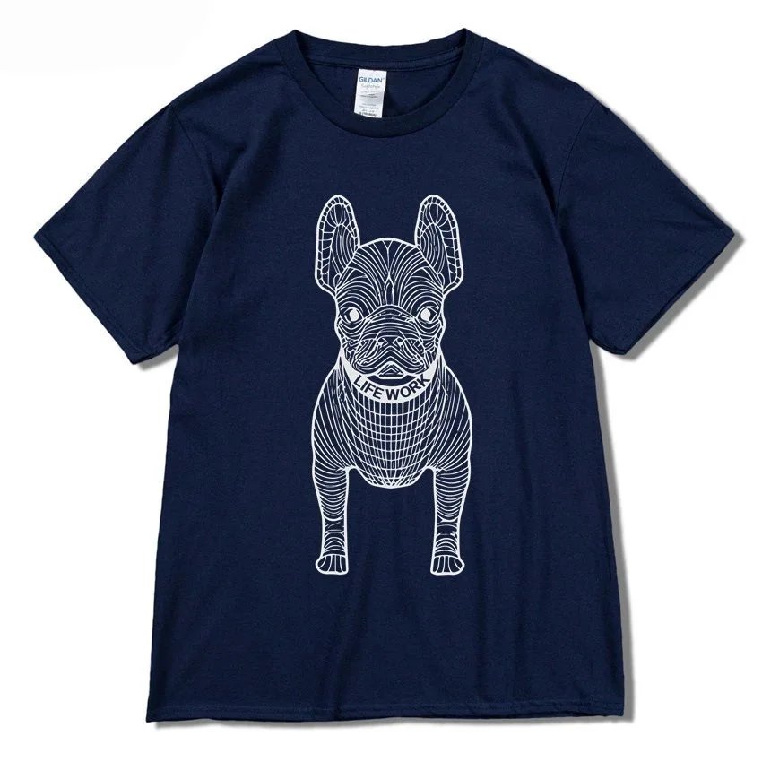 Navy blue with white lettering Navy blue with white lettering
