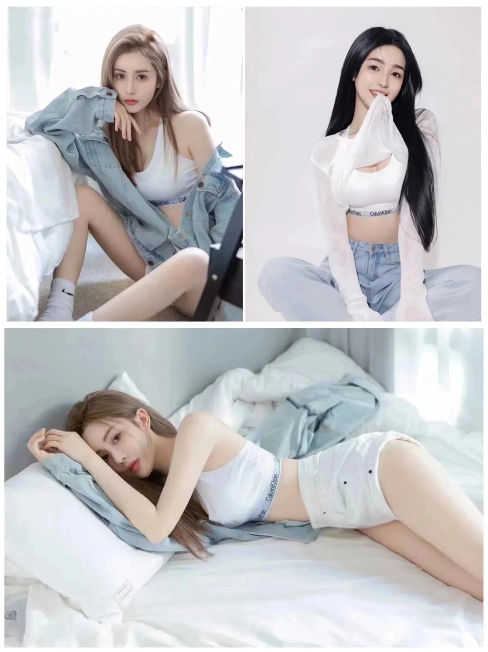 工字背白色套装 工字背白色套装