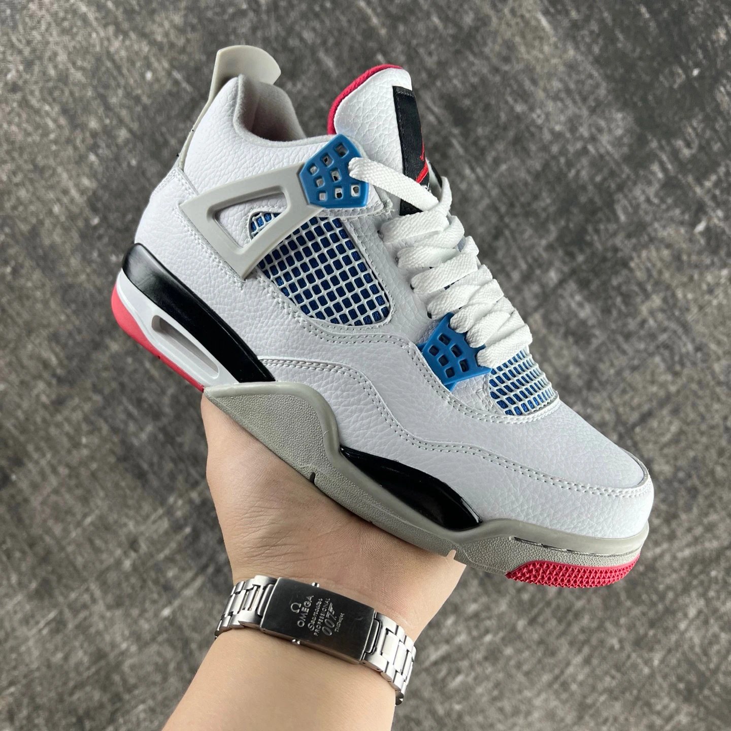 aj4外贸款-红蓝鸳鸯 aj4外贸款-红蓝鸳鸯