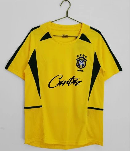 2002赛季巴西主场定制 2002赛季巴西主场定制