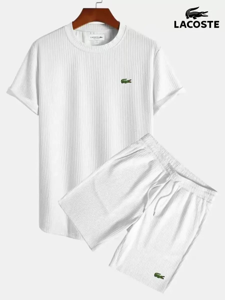 Lacoste-圆领-白 Lacoste-圆领-白