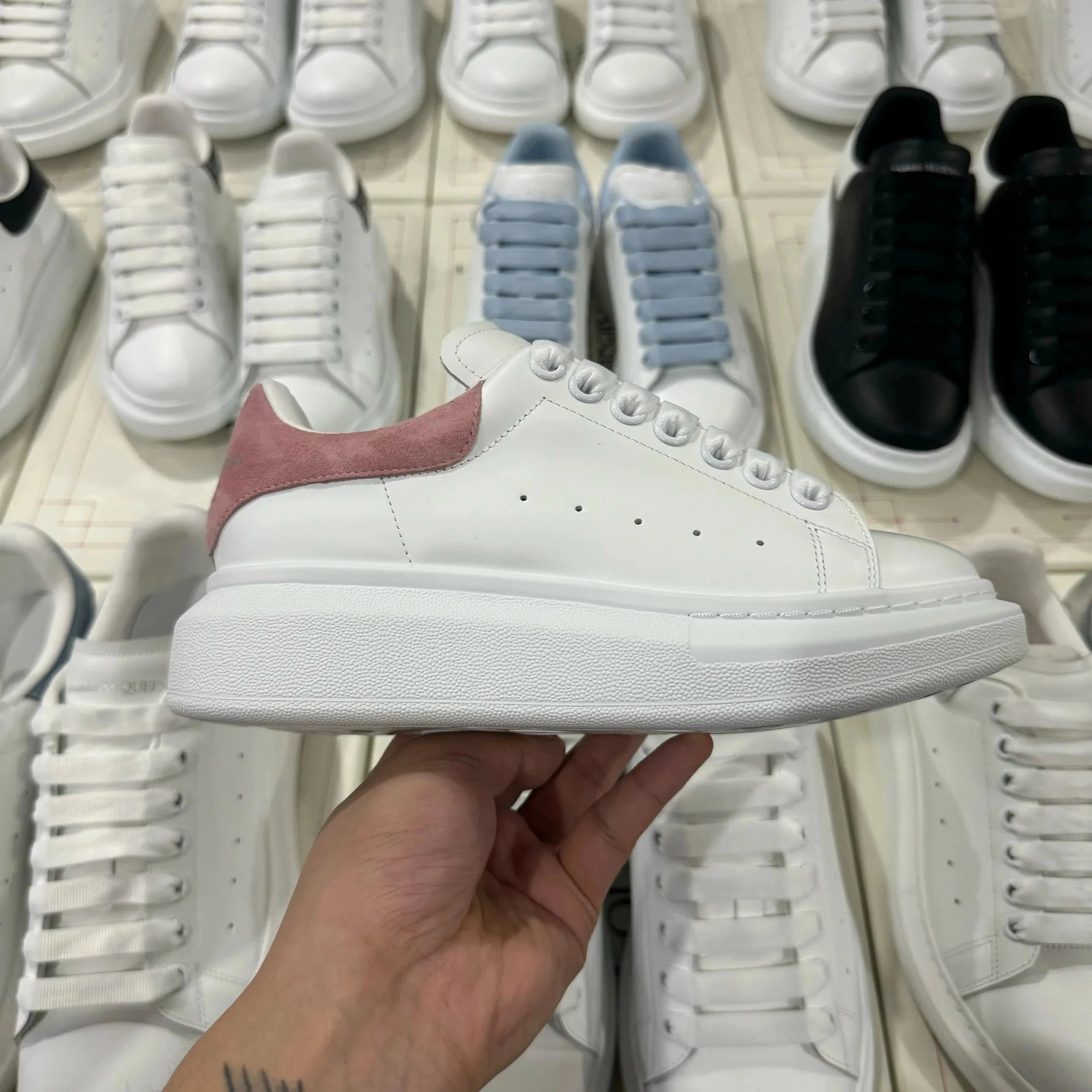 白粉绒尾