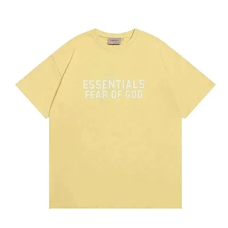807#淡黄色T恤