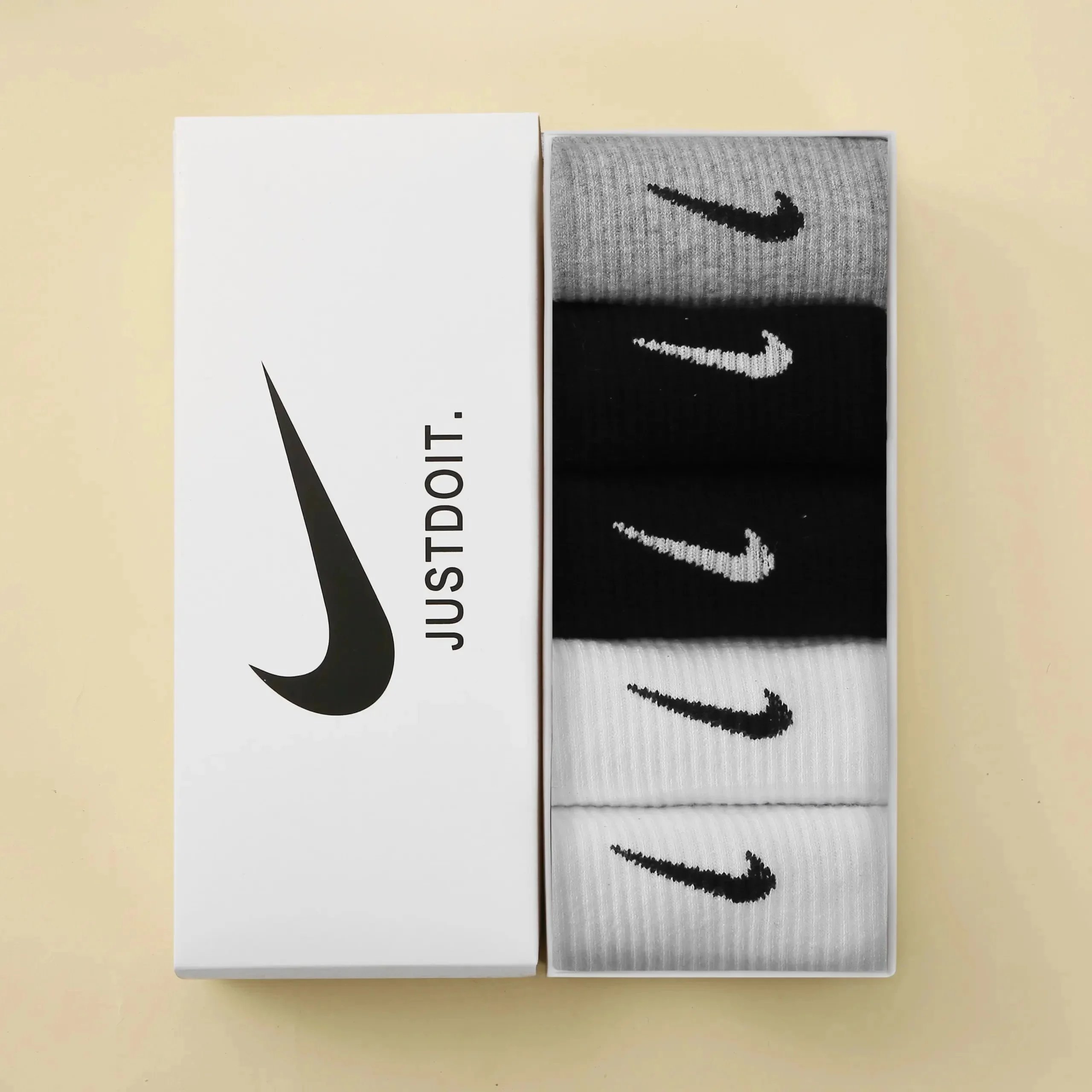 5 pairs【2black+2white+1grey】 5 pairs【2black+2white+1grey】