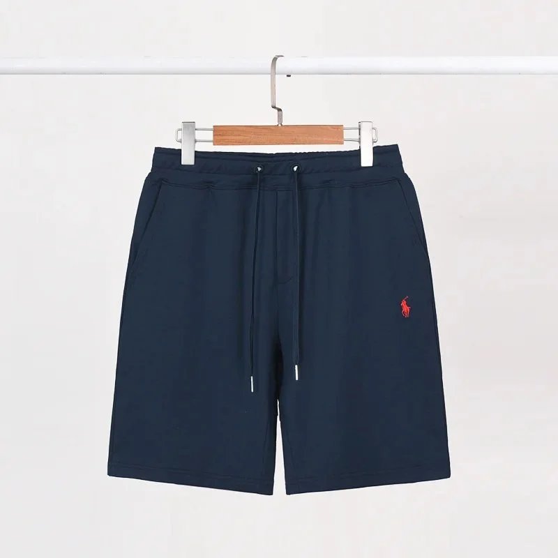 Ralph Lauren短裤宝蓝+红标