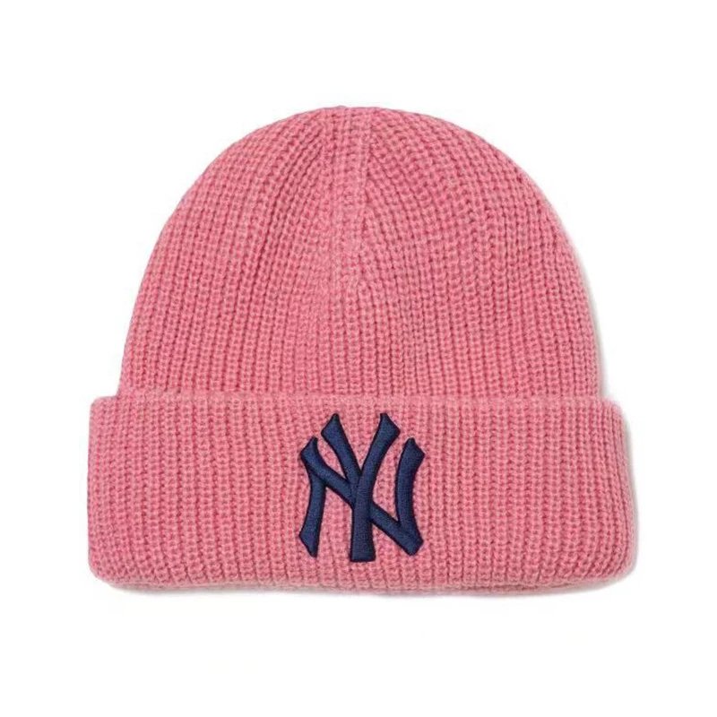 毛线玫红蓝ny