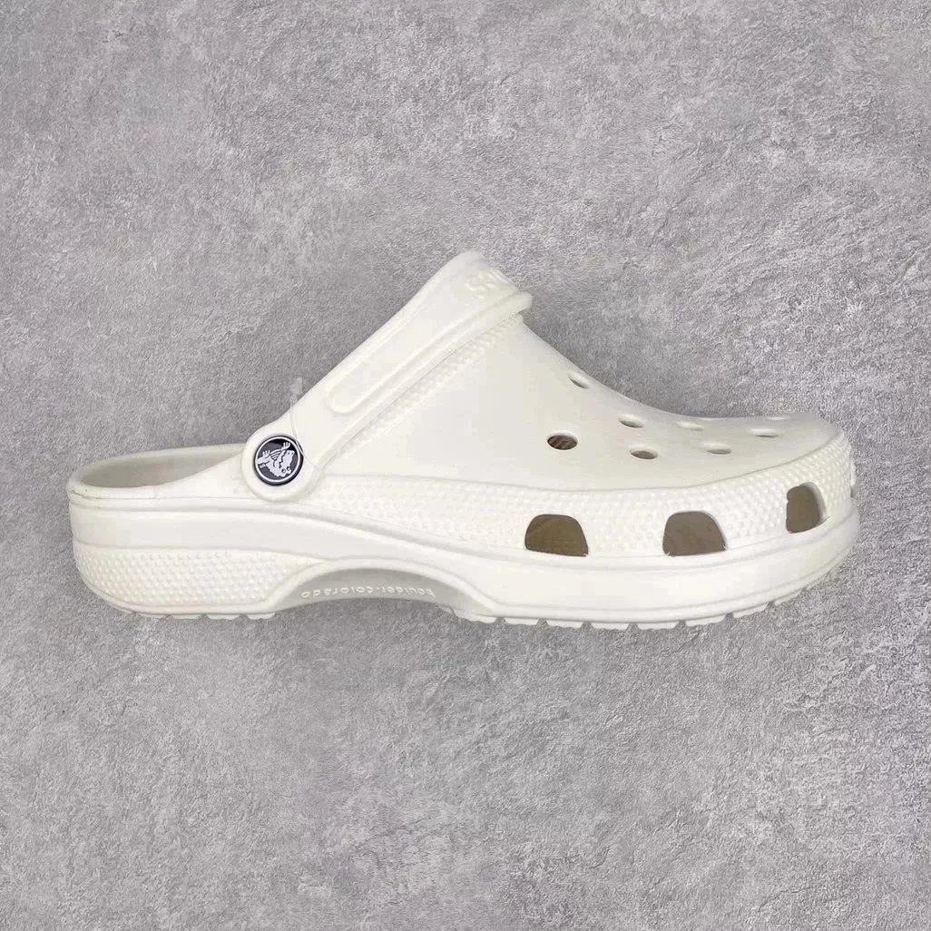DG版本 Crocs明星贝雅 白色