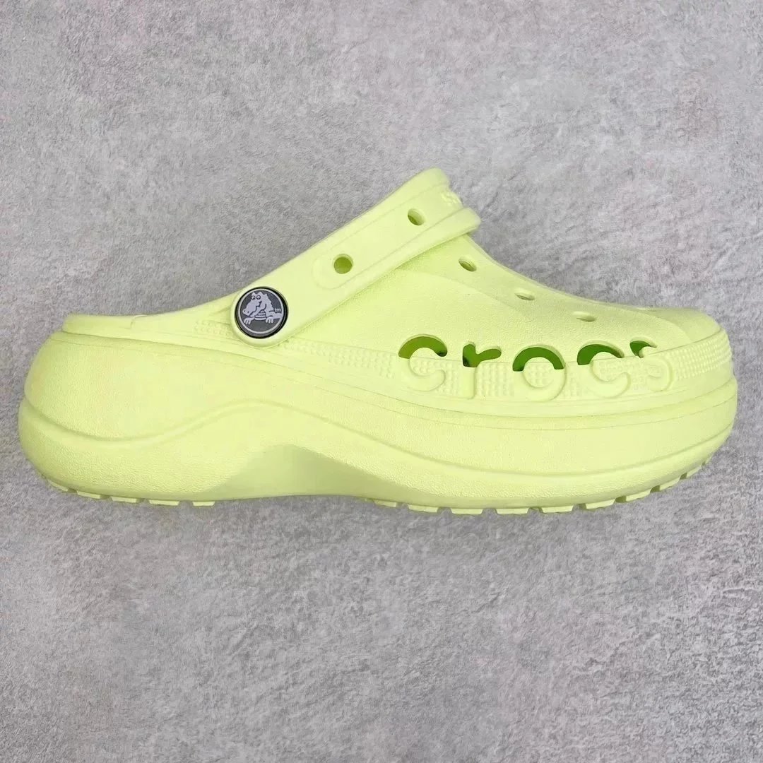 DG版本 Crocs云彩 荧光绿