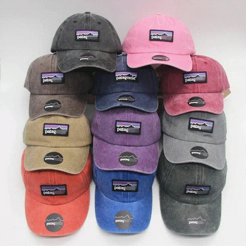 Patagonia P-6 Logo LoPro Vintage Baseball Cap Multicolor