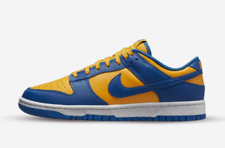 Royal blue and yellow
