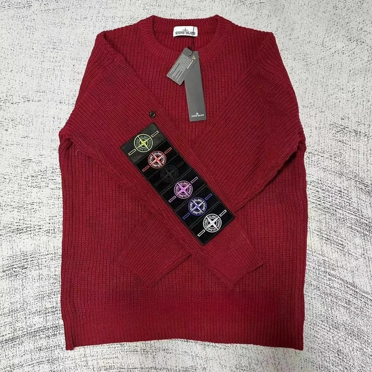 Retro wine red