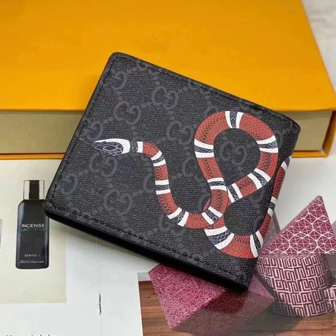 Black flower snake