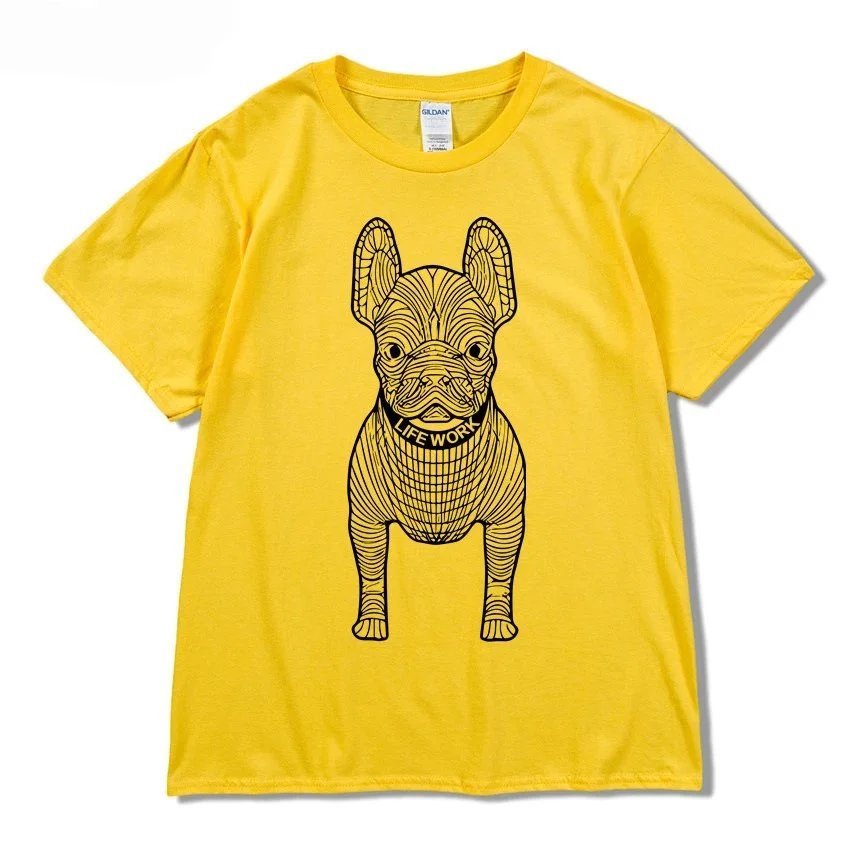 Yellow with black text