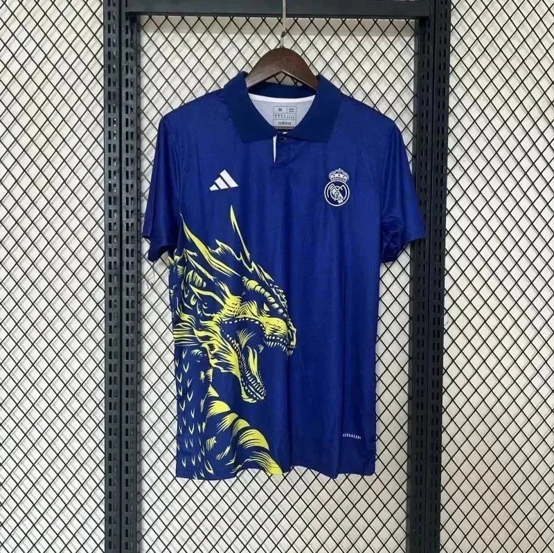 Real Madrid dragon blue