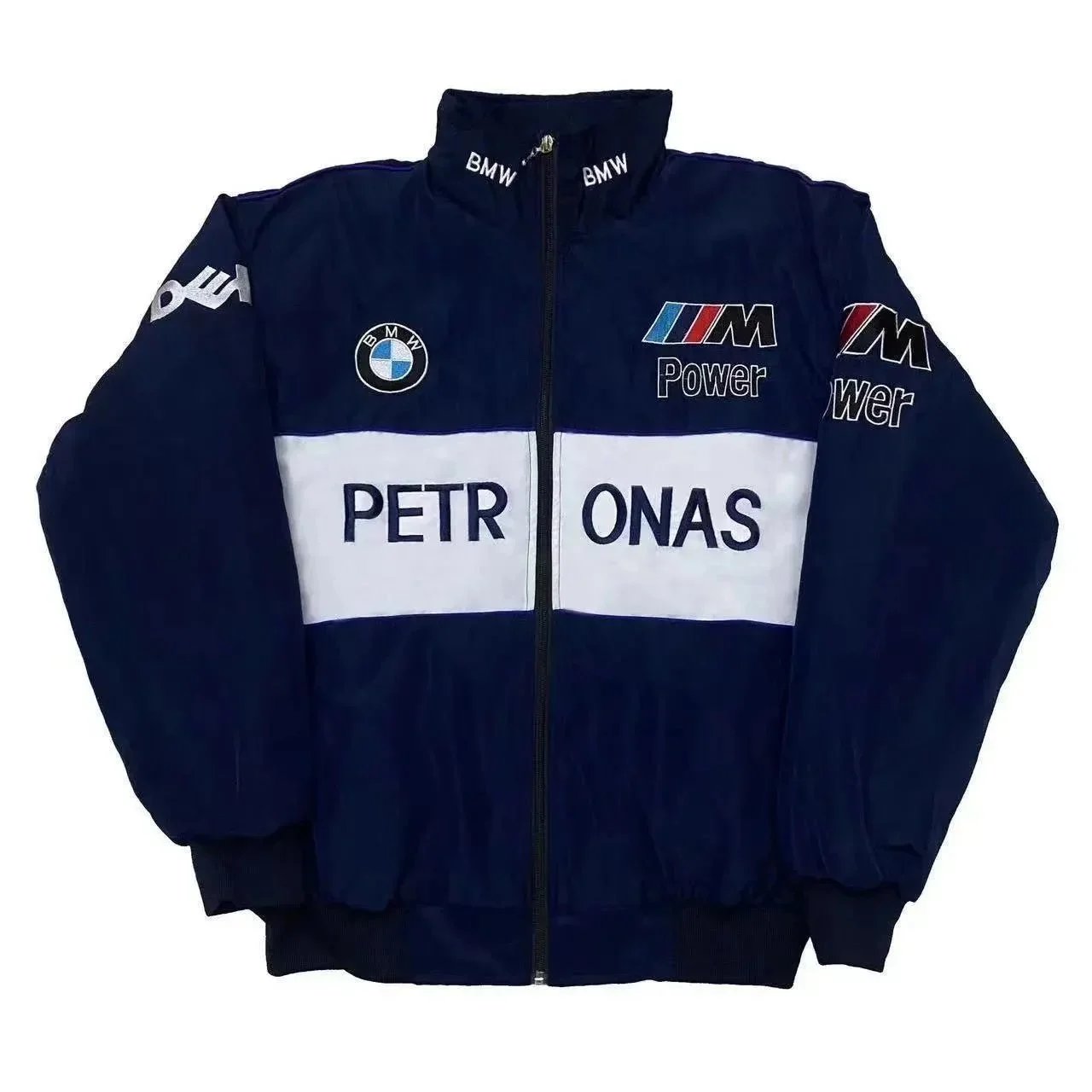 Color-block BMW (embroidered, cotton-lined style)