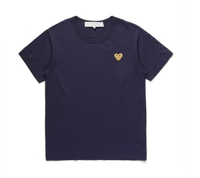 Navy blue with a gold center