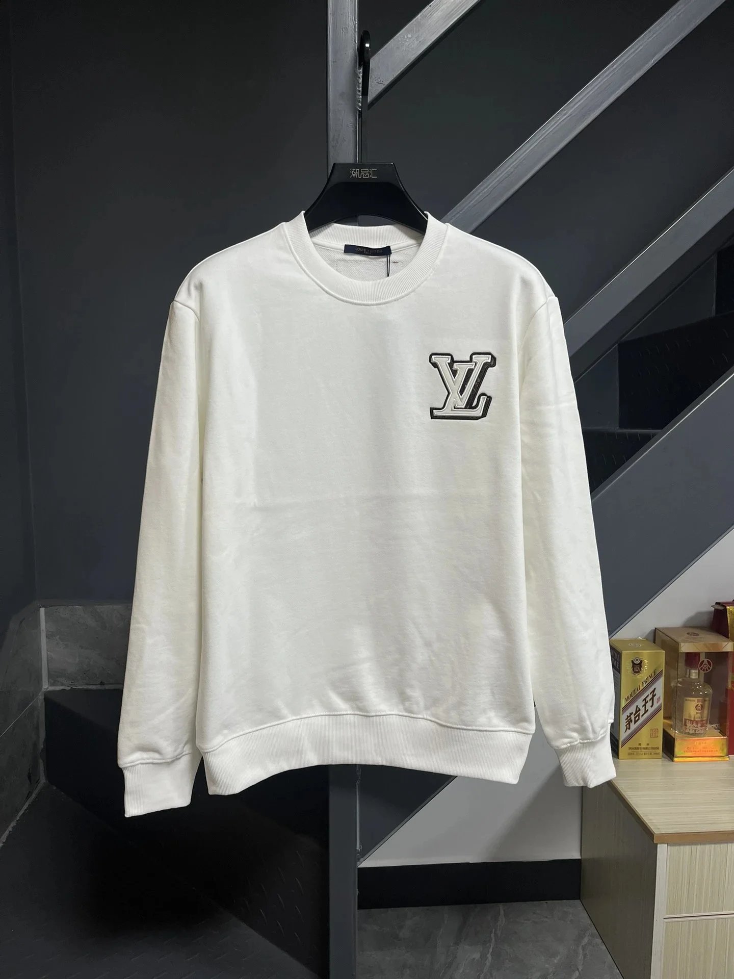 经典logo贴皮绣-白色 经典logo贴皮绣-白色