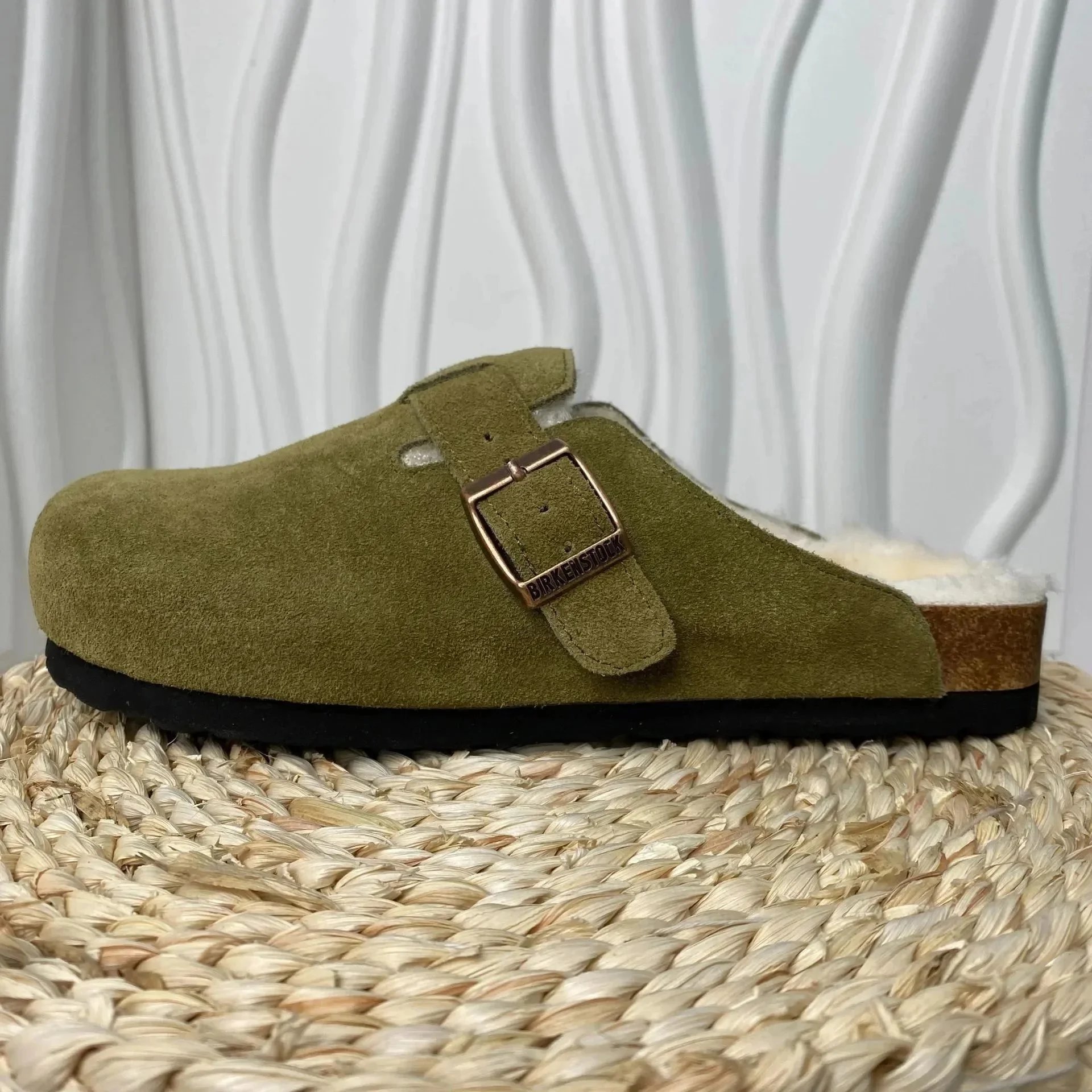 绿卡其绒面加绒 绿卡其绒面加绒