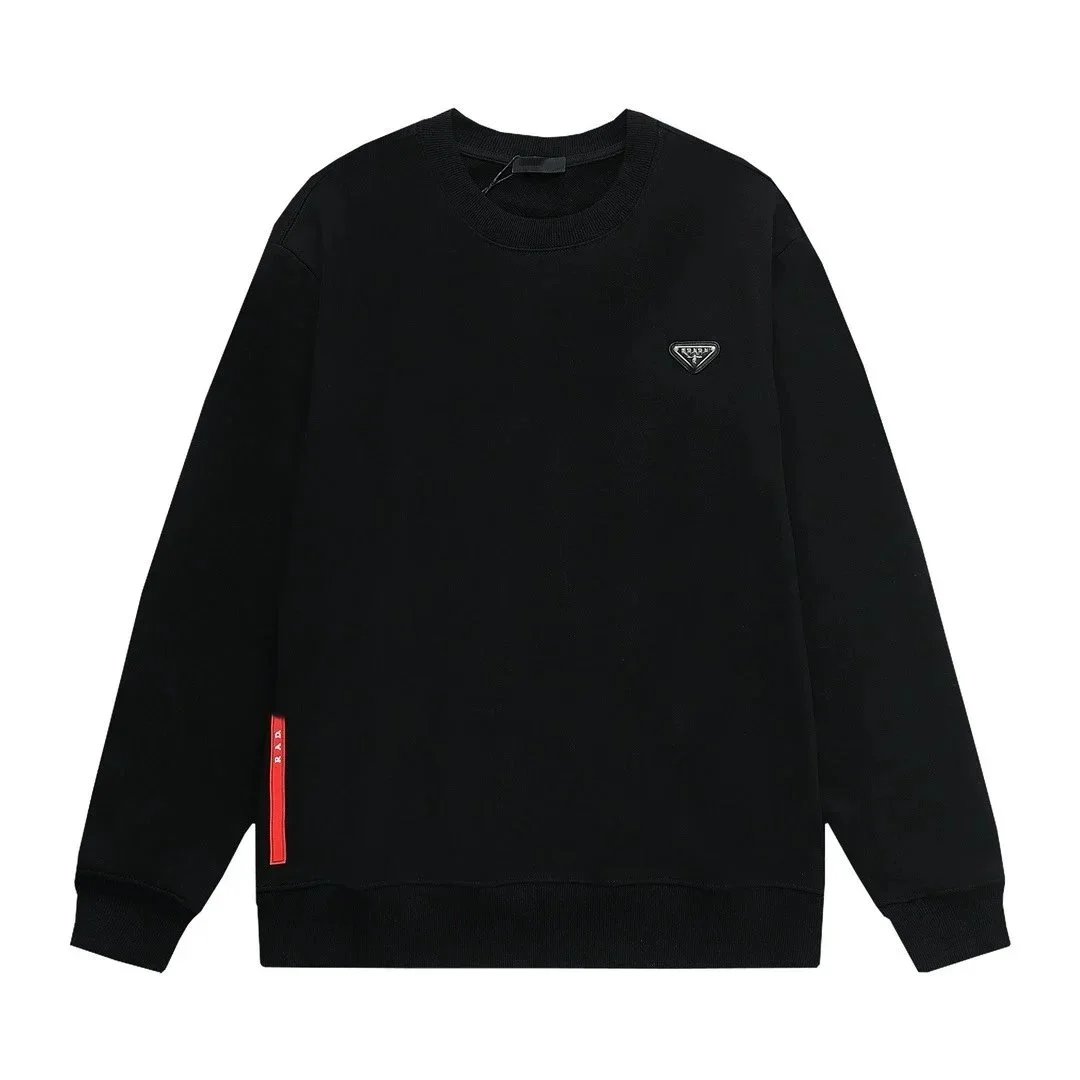 黑色(金属三角标红色凹凸字母印花) 黑色(金属三角标红色凹凸字母印花)