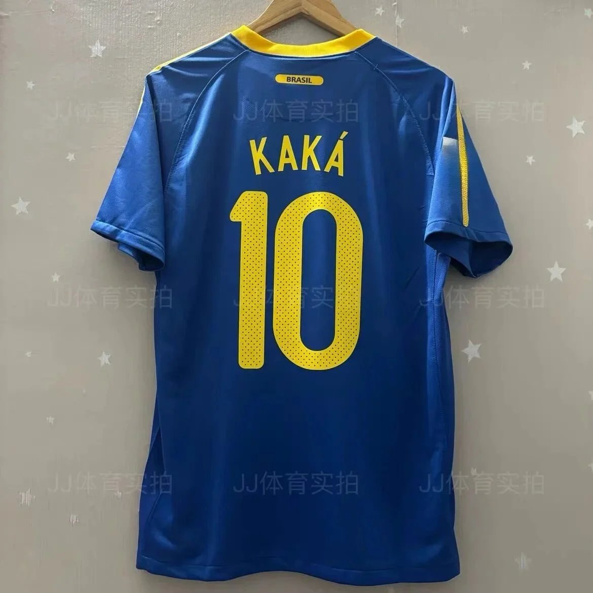 2010巴西主场 定制印10号卡卡 2010巴西主场 定制印10号卡卡